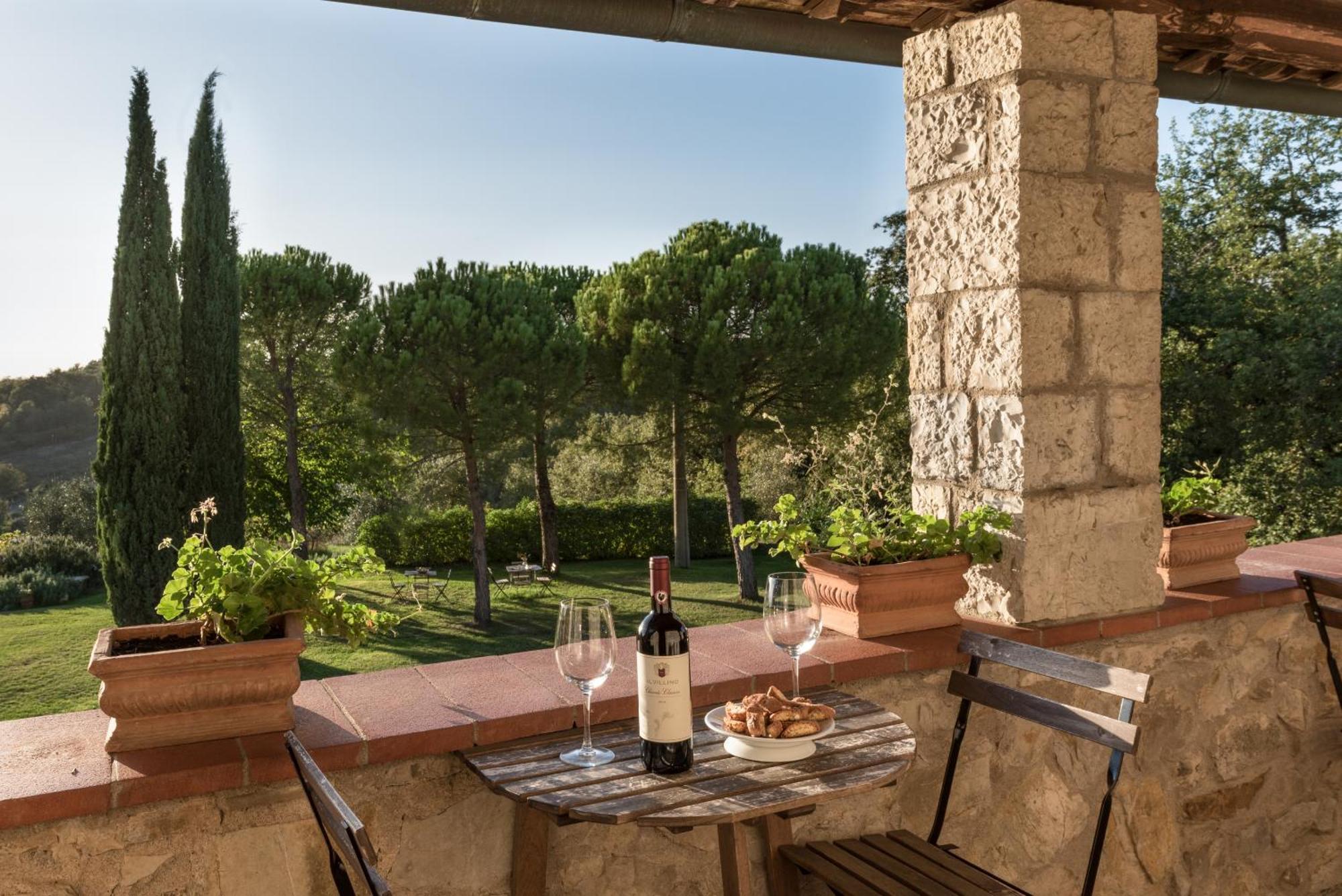 Il Villino Farmhouse Castellina in Chianti Esterno foto