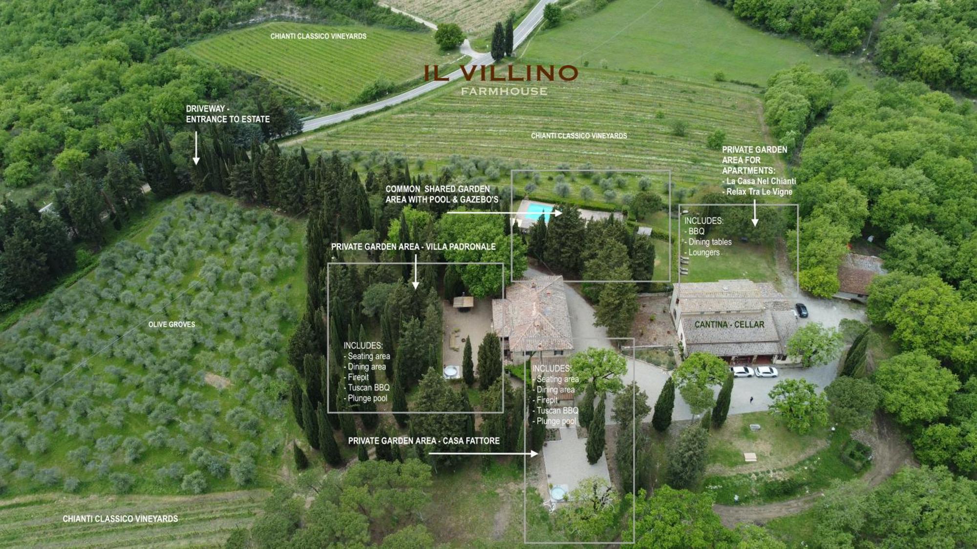 Il Villino Farmhouse Castellina in Chianti Esterno foto