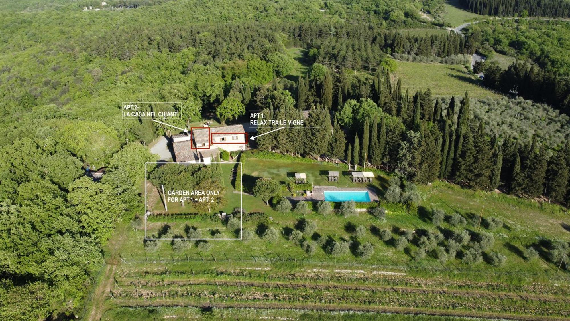 Il Villino Farmhouse Castellina in Chianti Esterno foto
