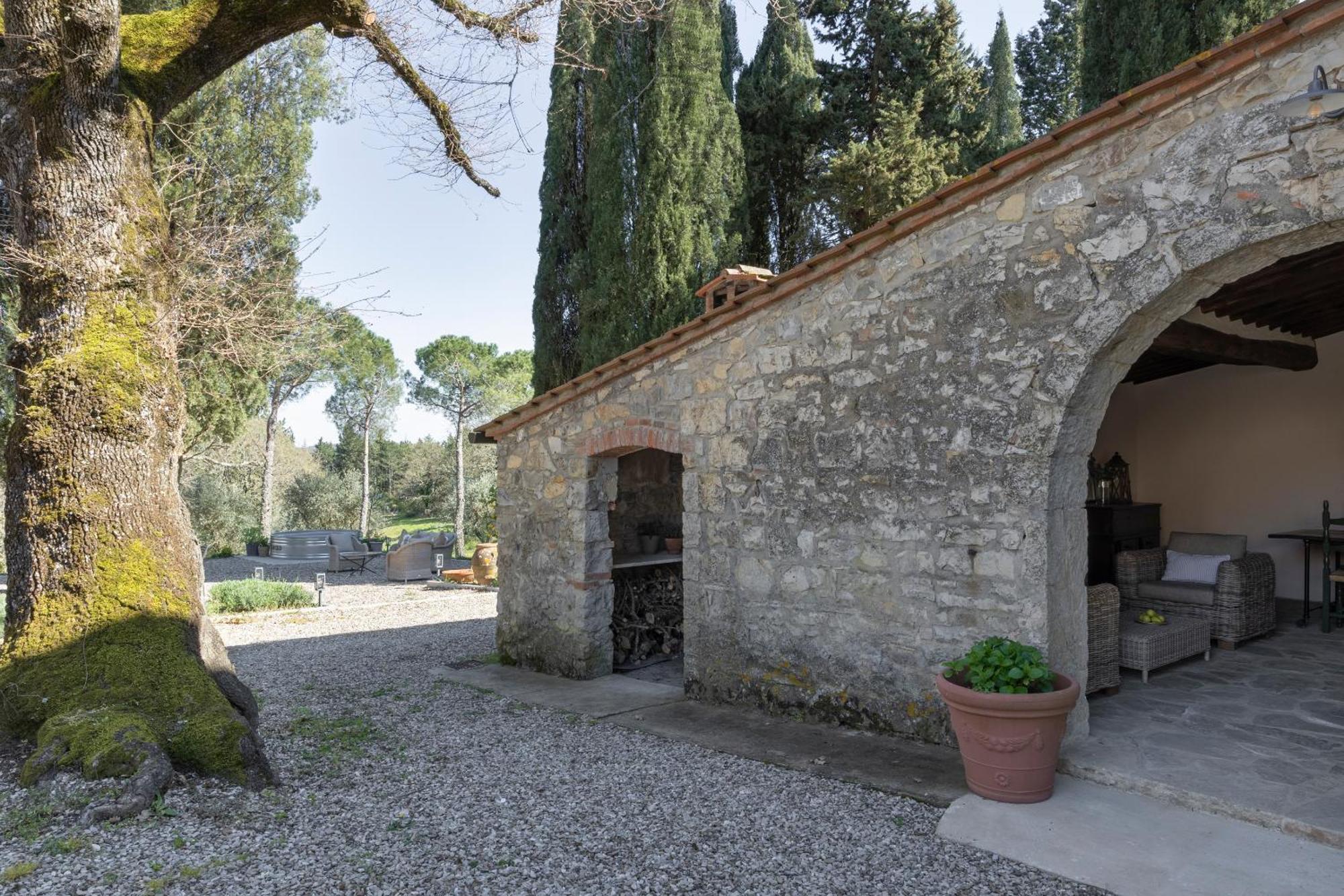 Il Villino Farmhouse Castellina in Chianti Esterno foto
