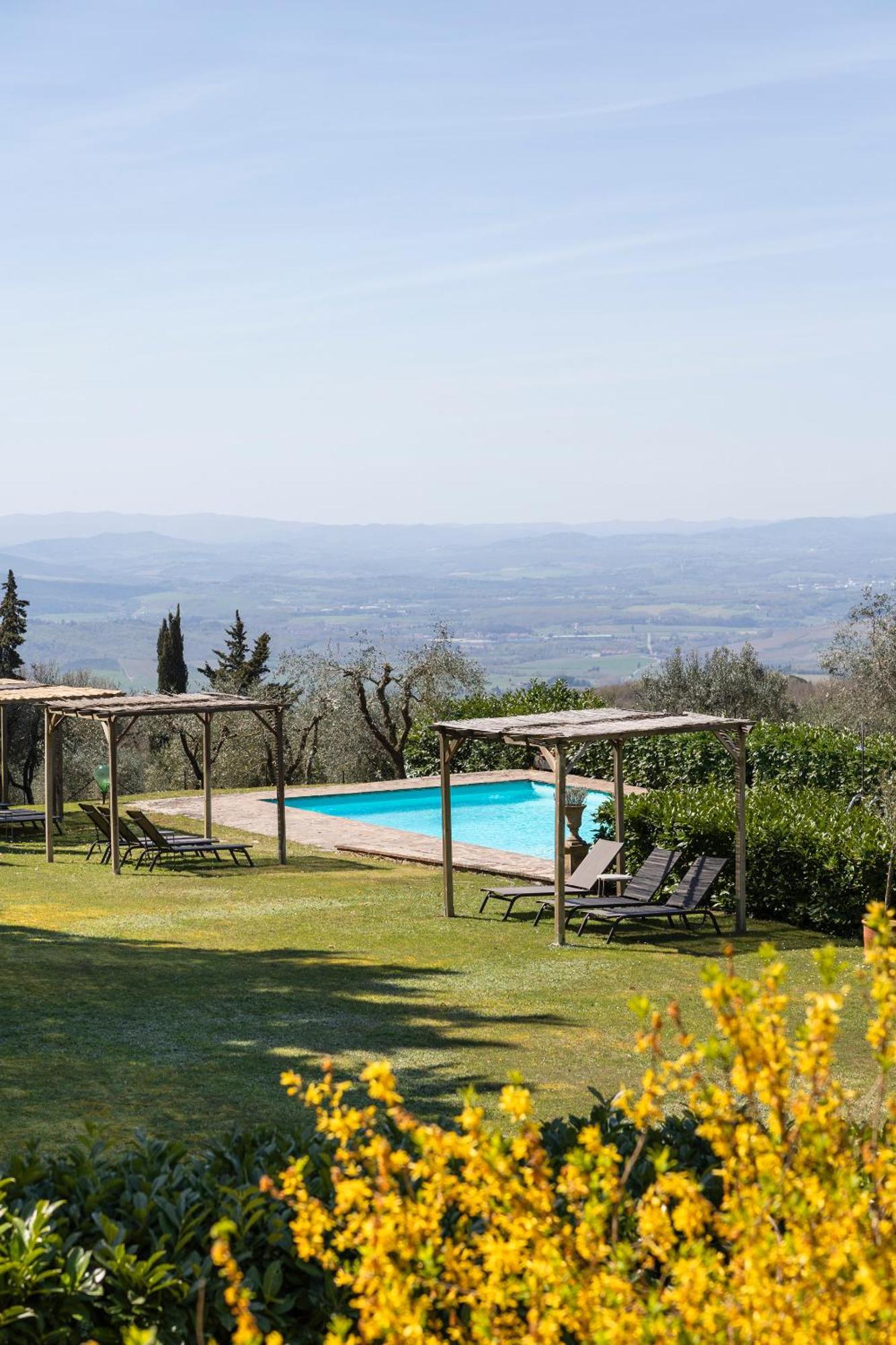 Il Villino Farmhouse Castellina in Chianti Esterno foto